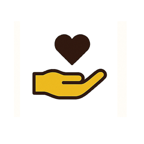 We donate